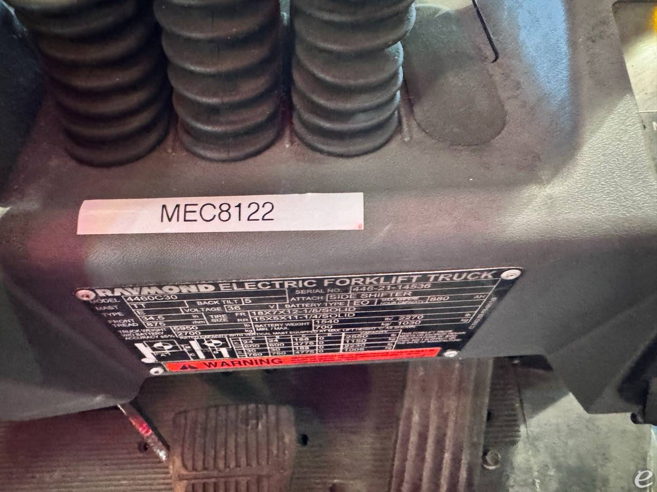 2021 Raymond 4460-C30 Electric Forklift - 123Forklift