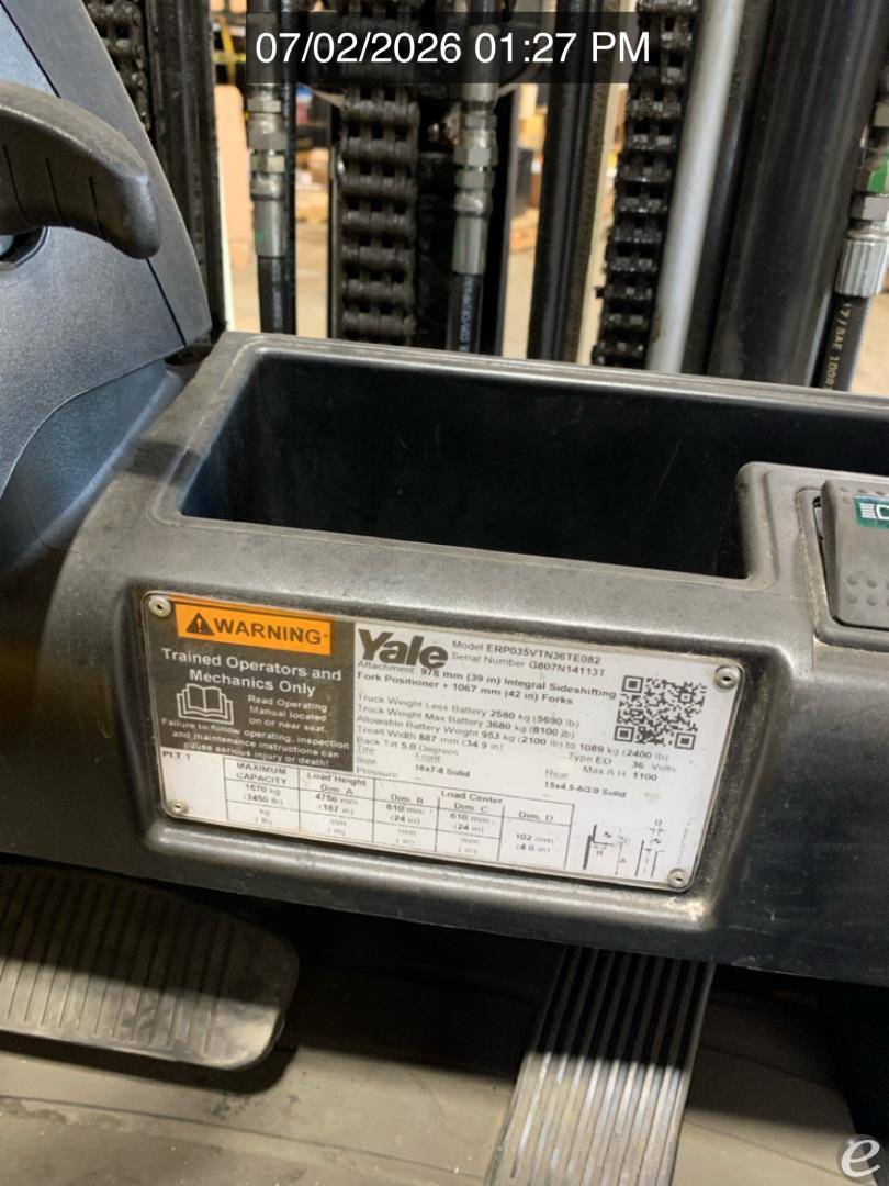 2019 Yale ERP035VT