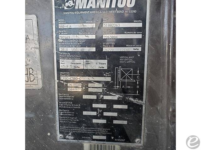  Manitou M 40-4 Diesel Rough Terrain - 123Forklift