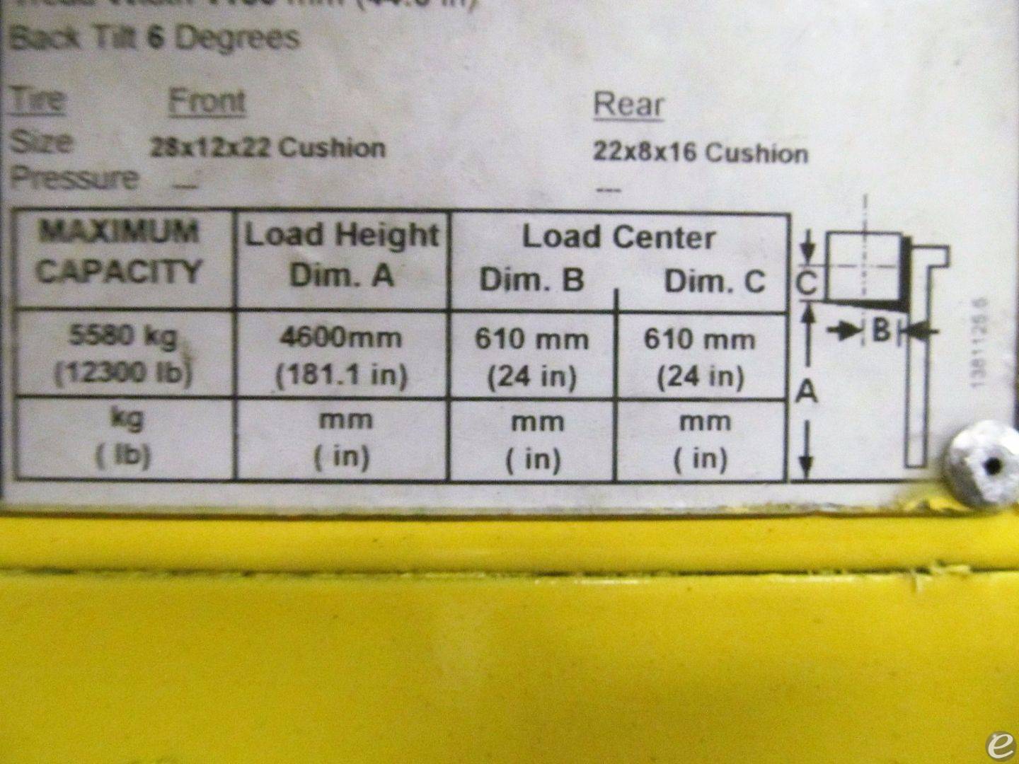 2004 Hyster S155XL2 LP Gas Forklift...