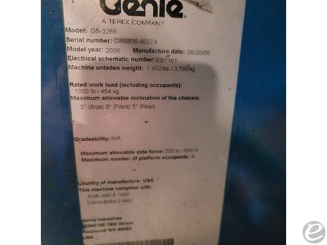 Genie GS-3268RT