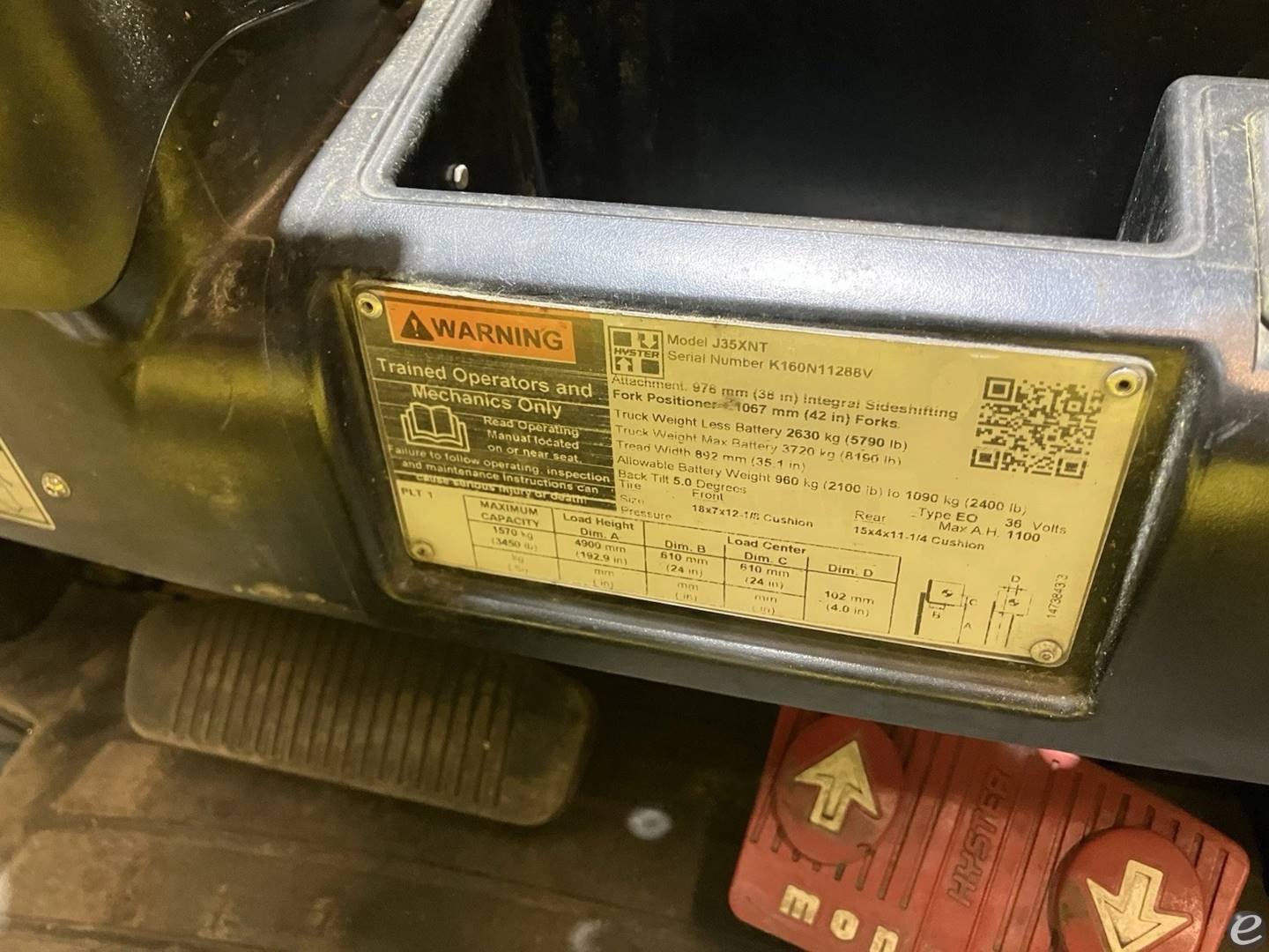 2021 Hyster J35XNT