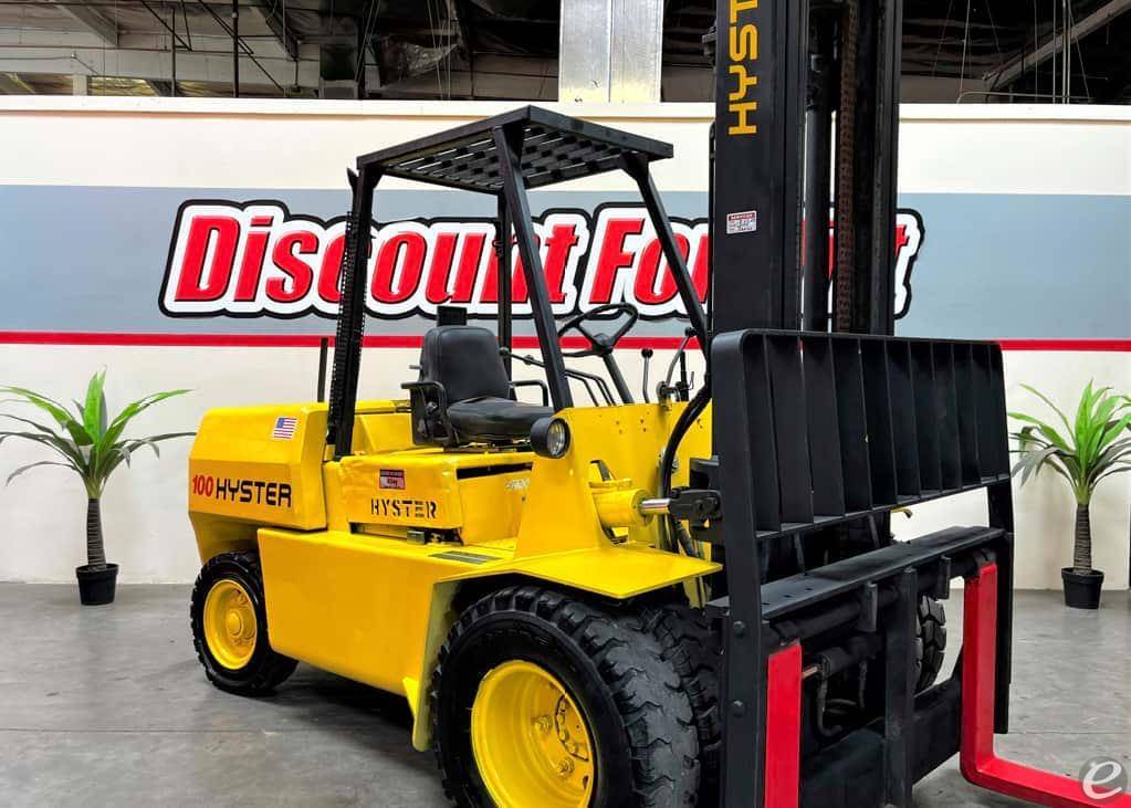 1984 Hyster H100XL Diesel Forklift - 123Forklift