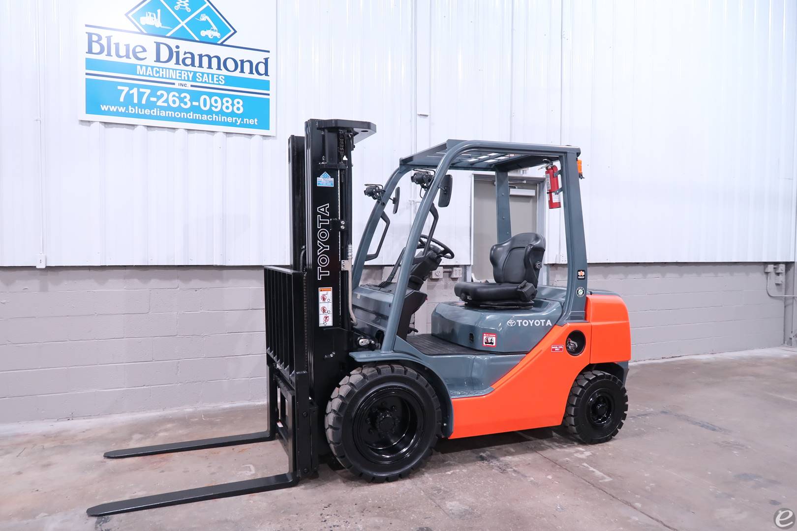 2015 Toyota 8FDU25 Diesel Forklift
