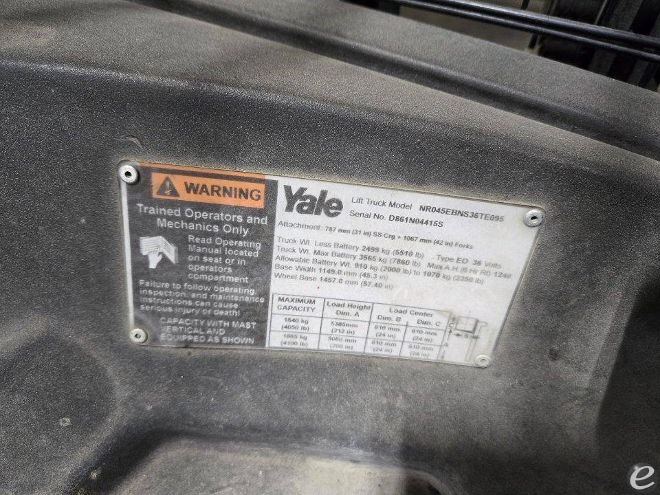 2018 Yale NR045EB