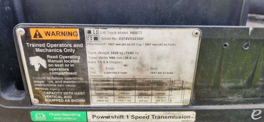 Hyster H50CT
