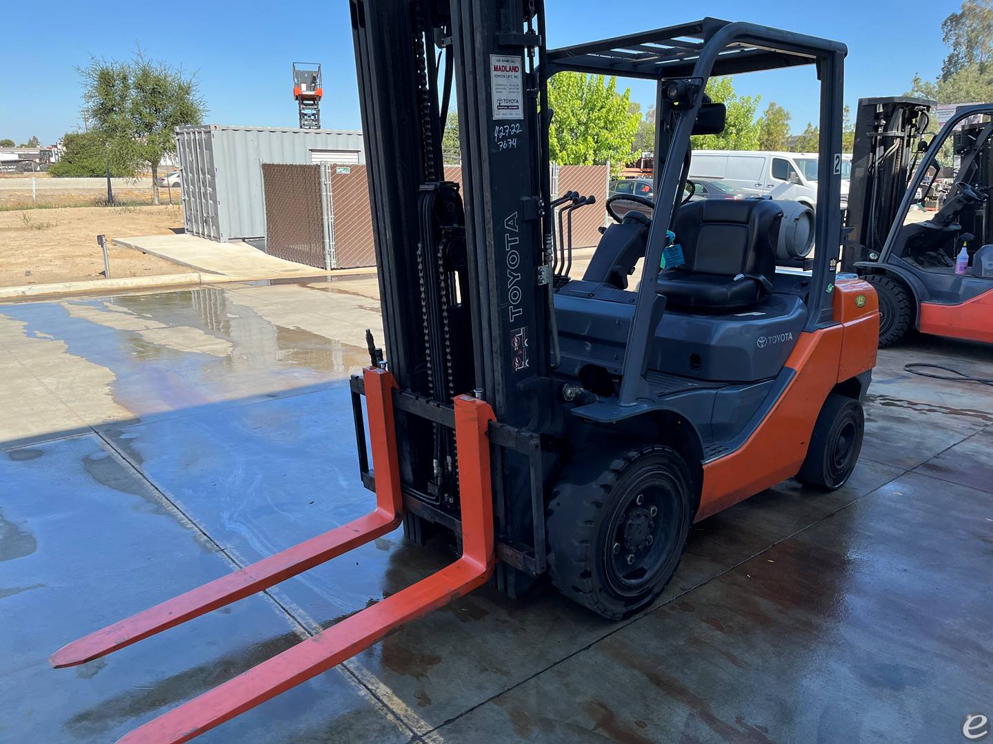 2017 Toyota 8FGU30 LP Gas Forklift - 123Forklift