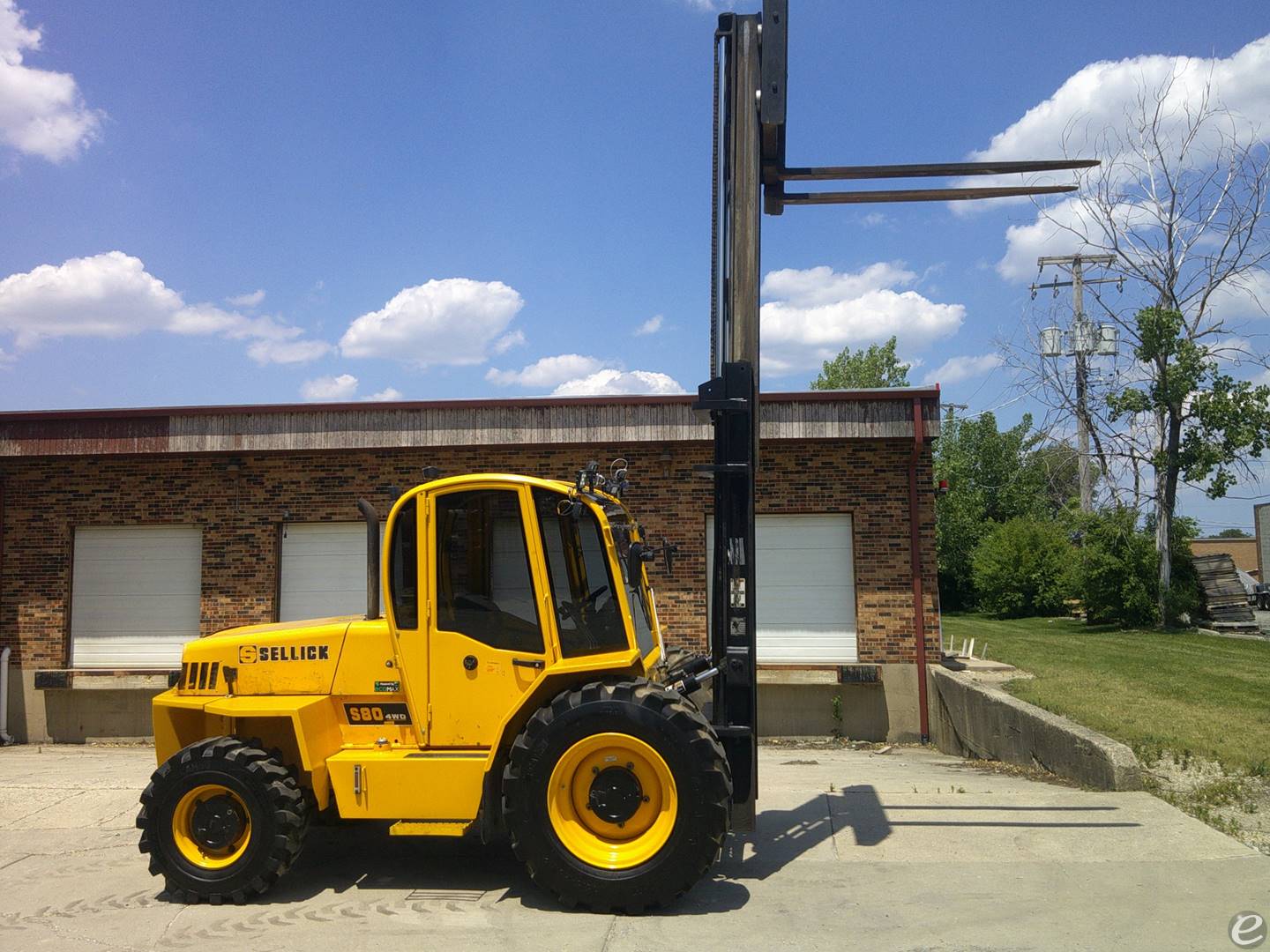 2016 Sellick S80J41-4 Diesel Rough Terrain - 123Forklift