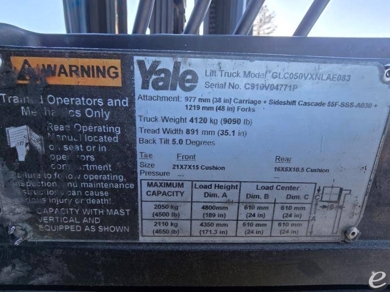 2016 Yale GLC050VX