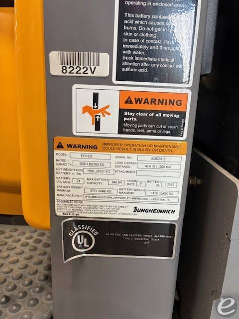 2020 Jungheinrich ECR327A