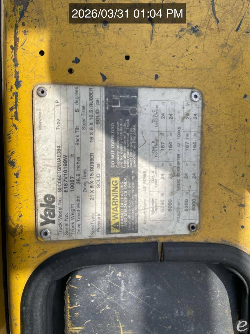 1999 Yale GC060TG