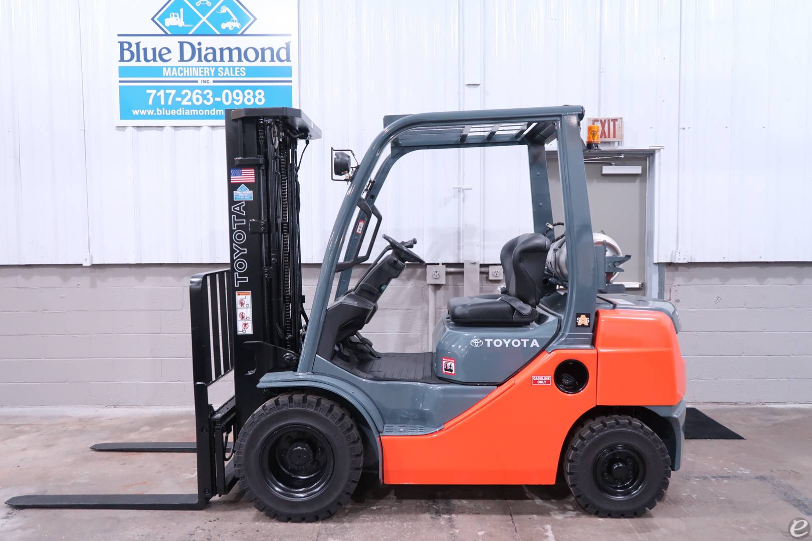 2012 Toyota 8FGU25 Dual Fuel Forklift - 123Forklift