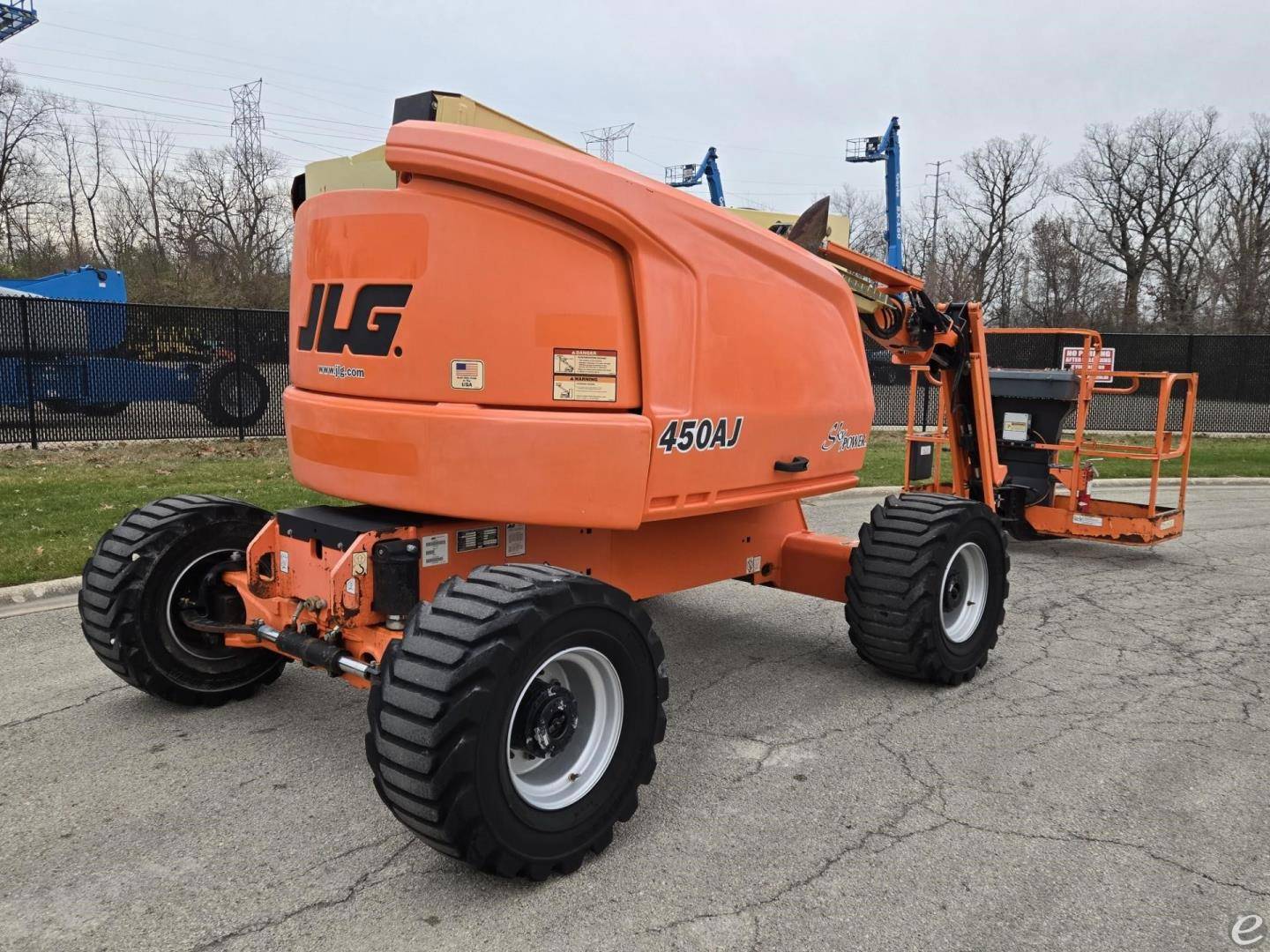 2015 JLG 450AJ Dual Fuel Boom Lift - 123Forklift