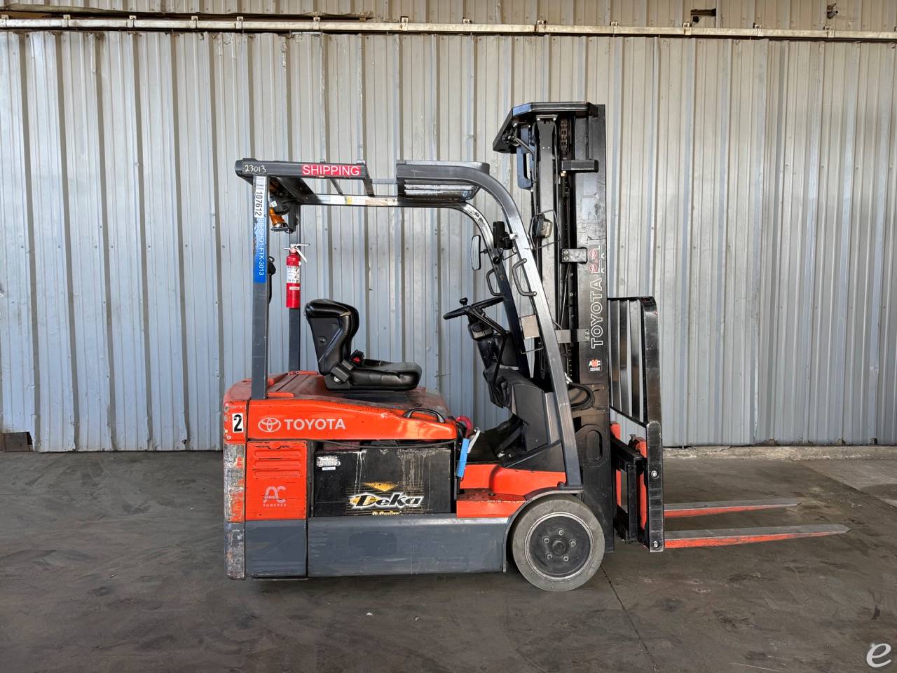 2013 Toyota 7FBEHU18 Electric Forklift - 123Forklift