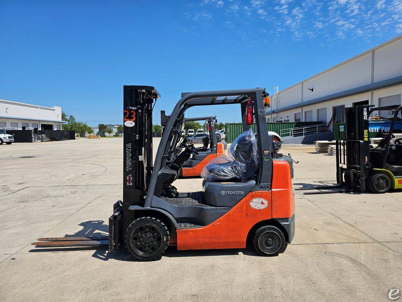 2018 Toyota 8FGCU25 LP Gas Forklift...