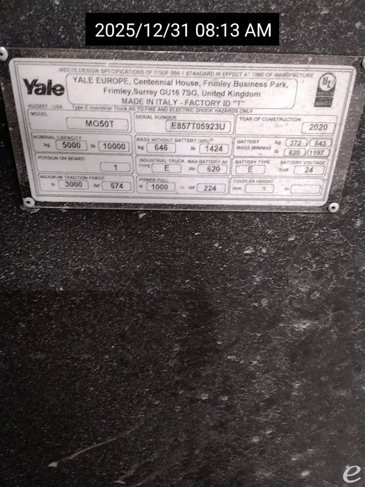 2020 Yale MO50T