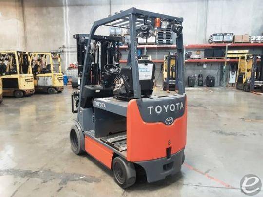2017 Toyota 8FBCHU25 Electric Forklift - 123Forklift