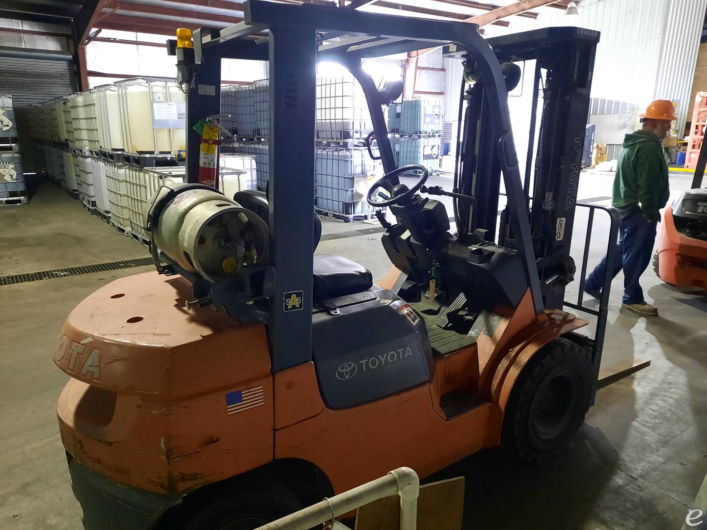 2005 Toyota 7FGU25 LP Gas Forklift