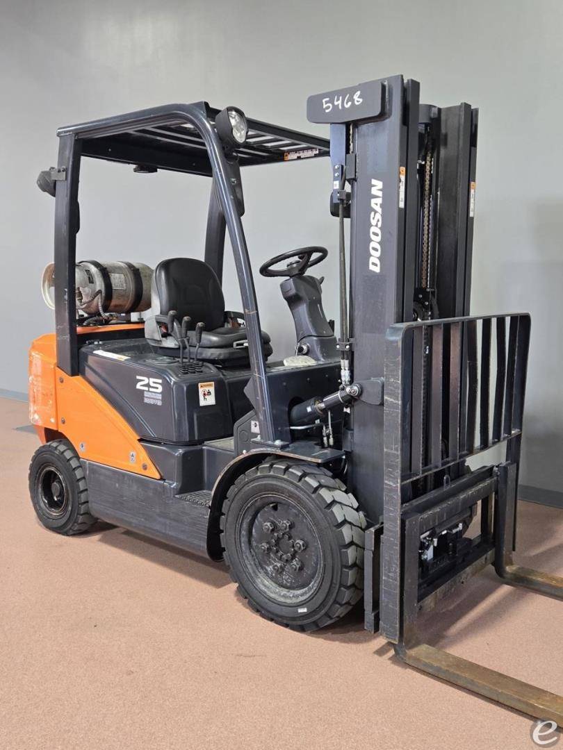 2018 Doosan G25N-7 LP Gas Forklift - 123Forklift