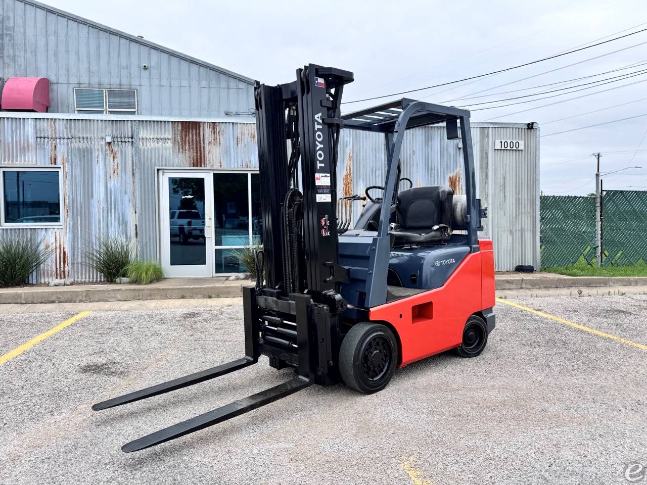 2008 Toyota 8FGCSU20 LP Gas Forklif...