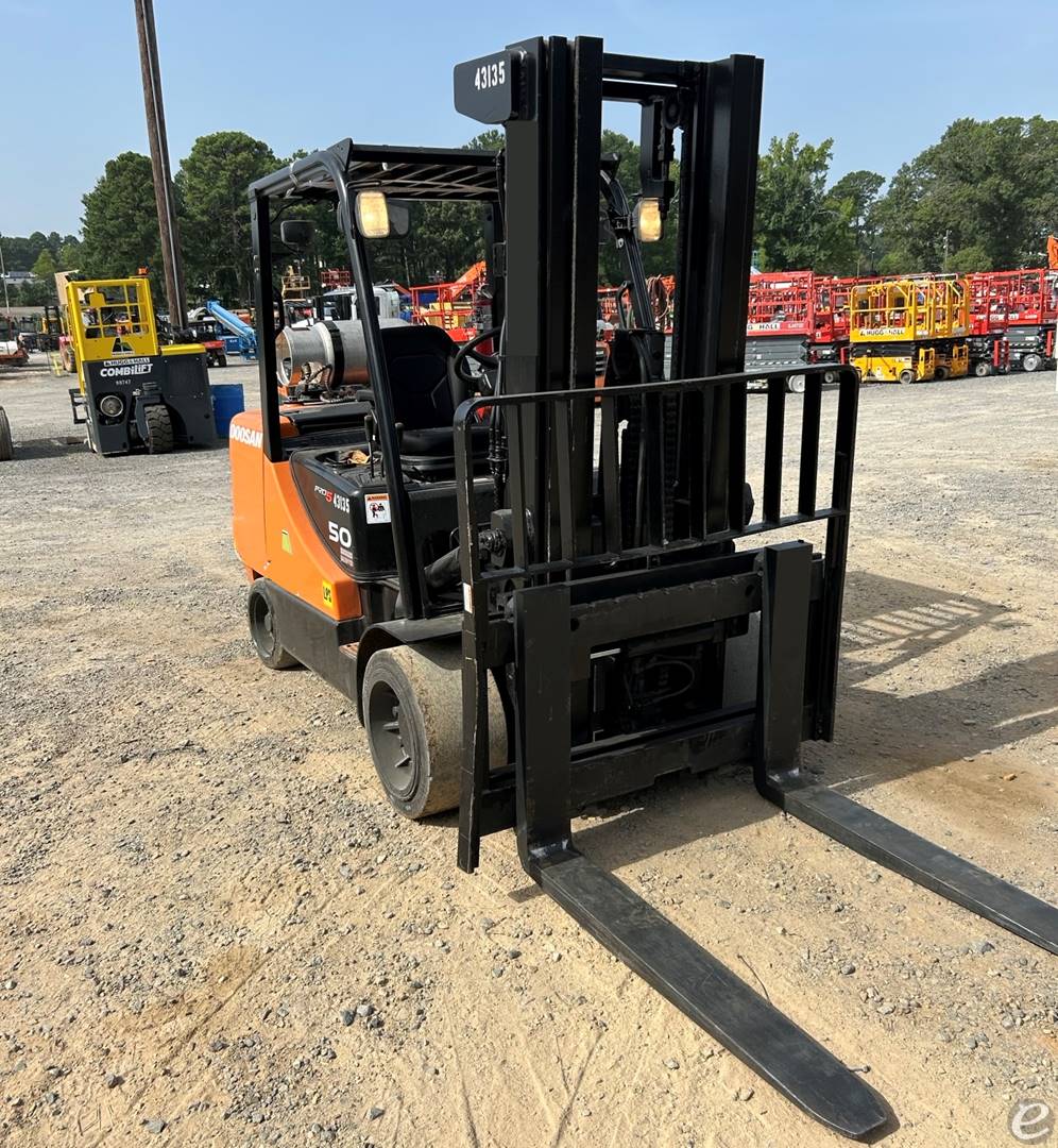 2015 Doosan GC50C-5 LP Gas Forklift - 123Forklift