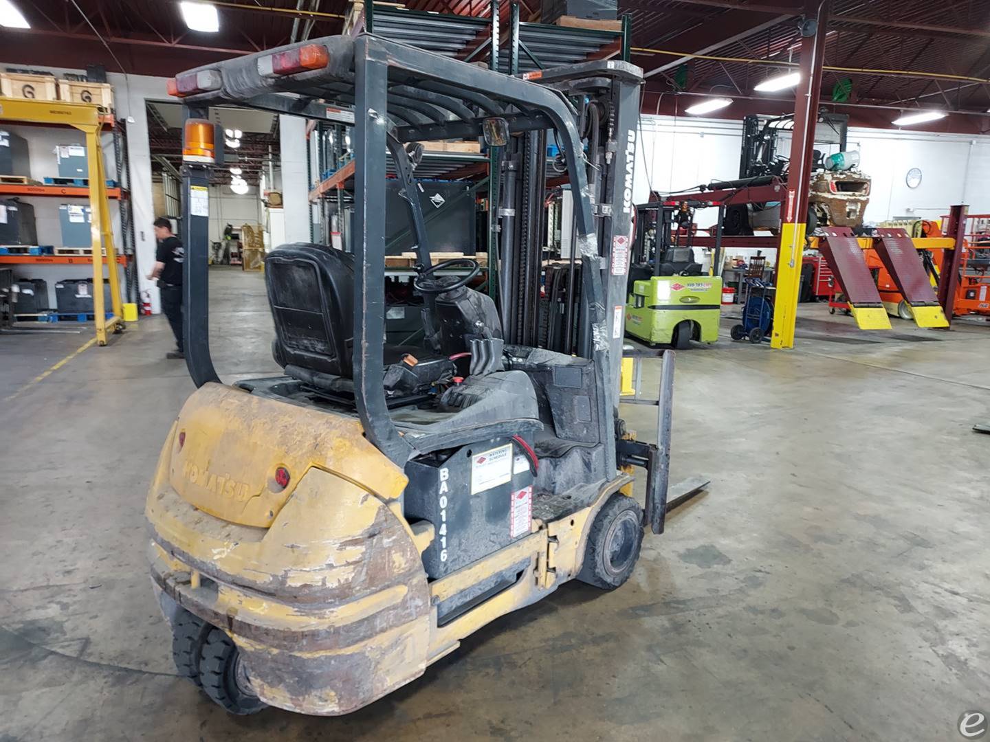 2017 Komatsu FB20MU-12 Electric Forklift - 123Forklift