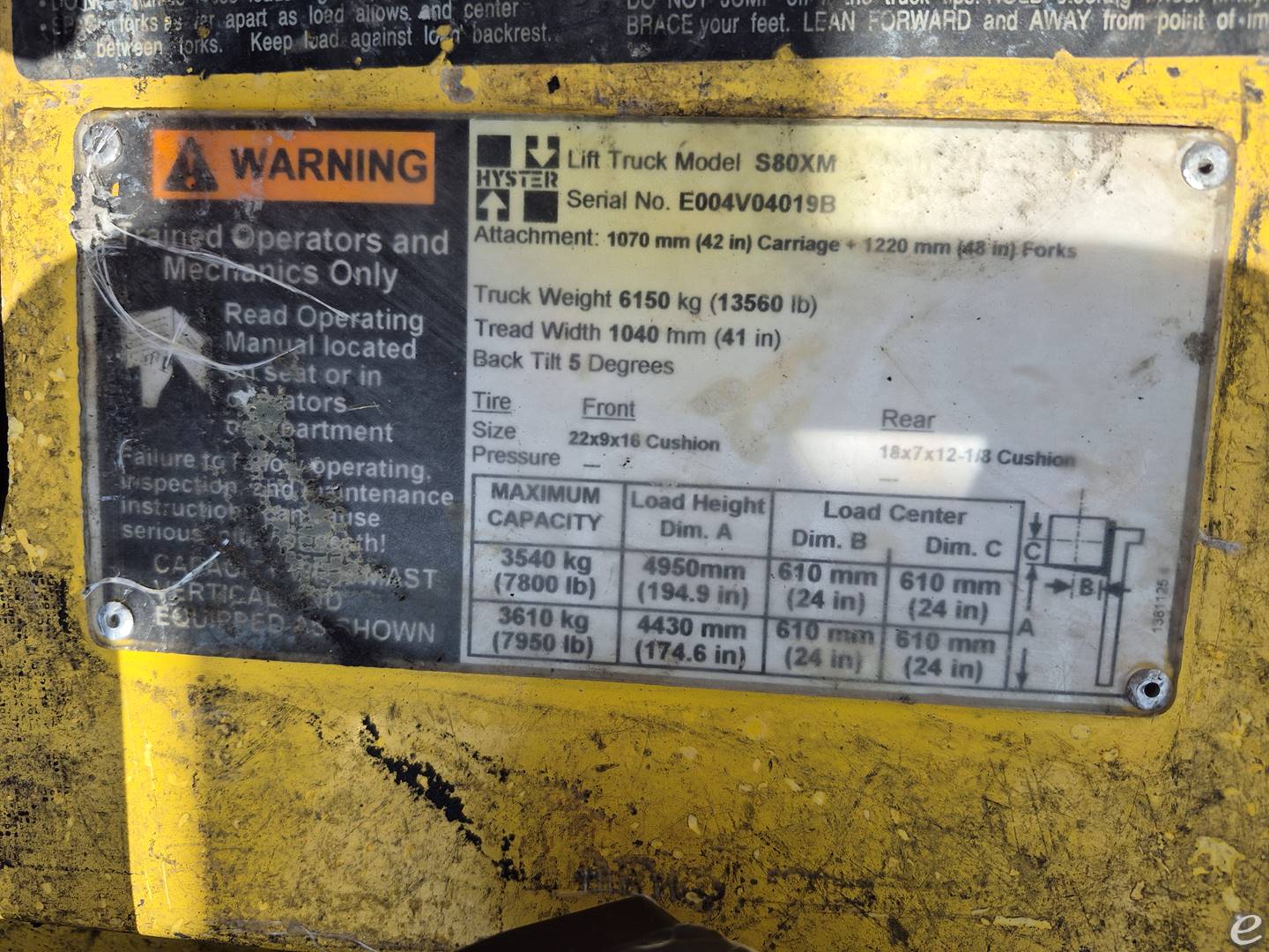 Hyster S80XM