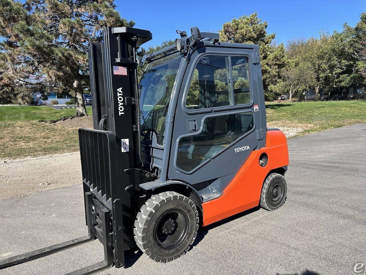 2014 Toyota 8FDU25 Diesel Forklift - 123Forklift