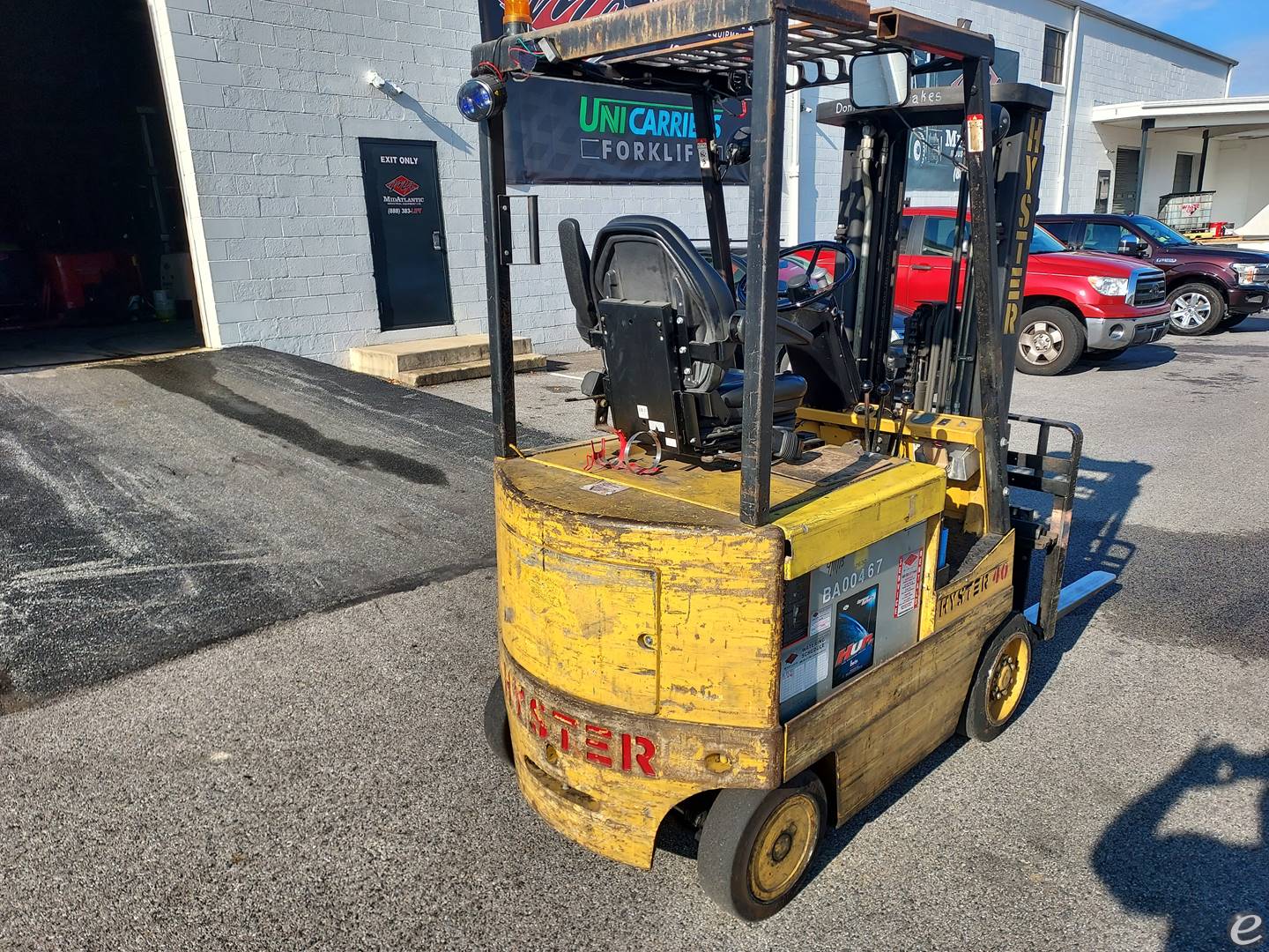 1991 Hyster E40XL-27 Electric Forklift - 123Forklift