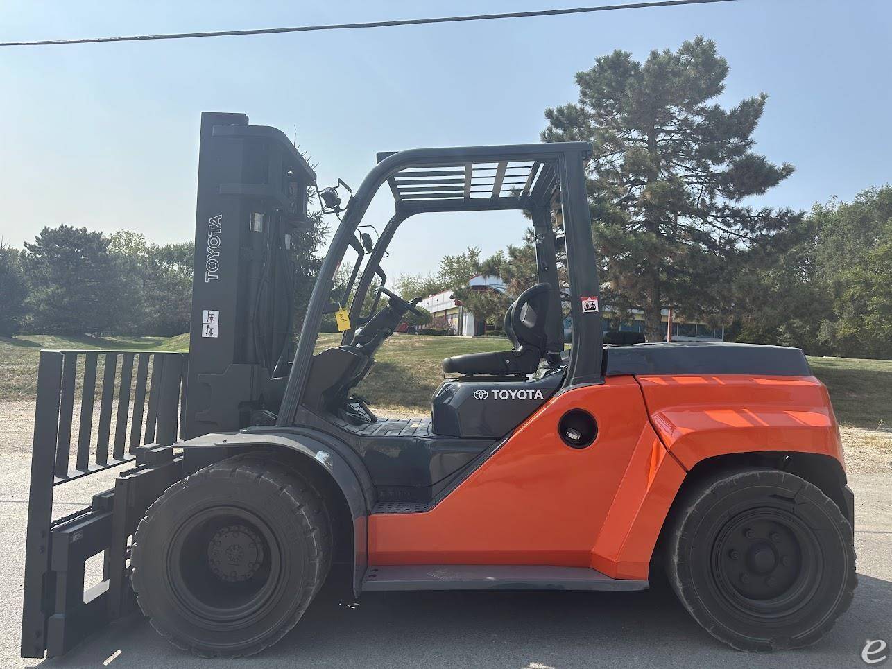 2018 Toyota 8FD60U Diesel Forklift - 123Forklift