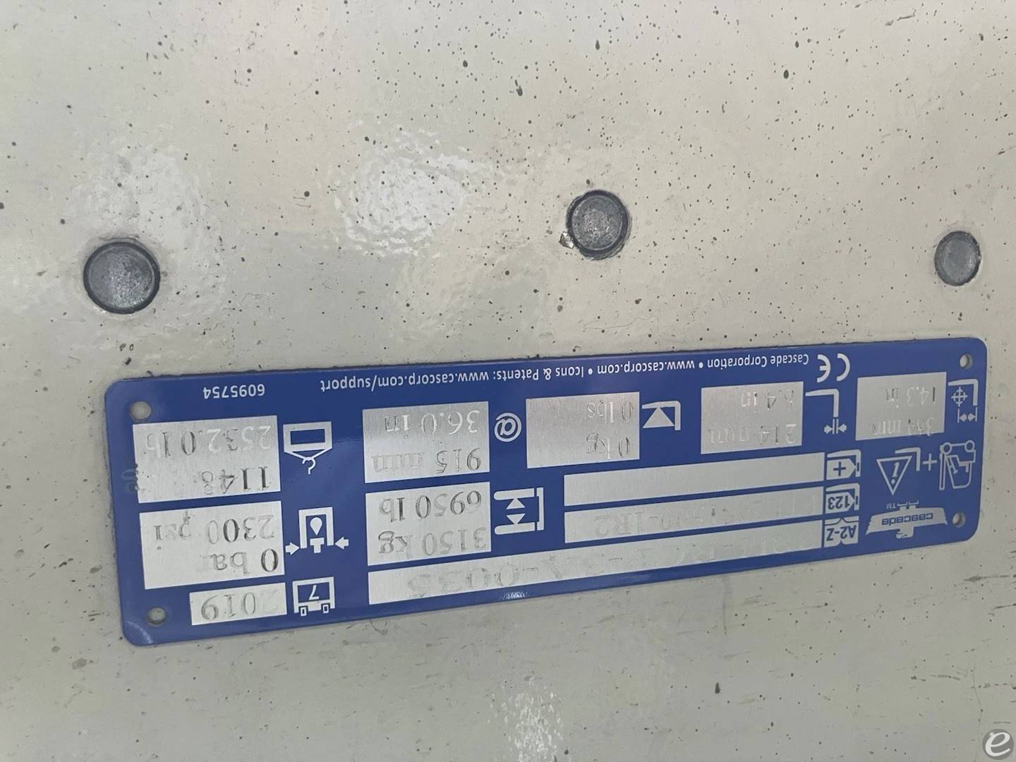 2019 Cascade 38H RCP 6950