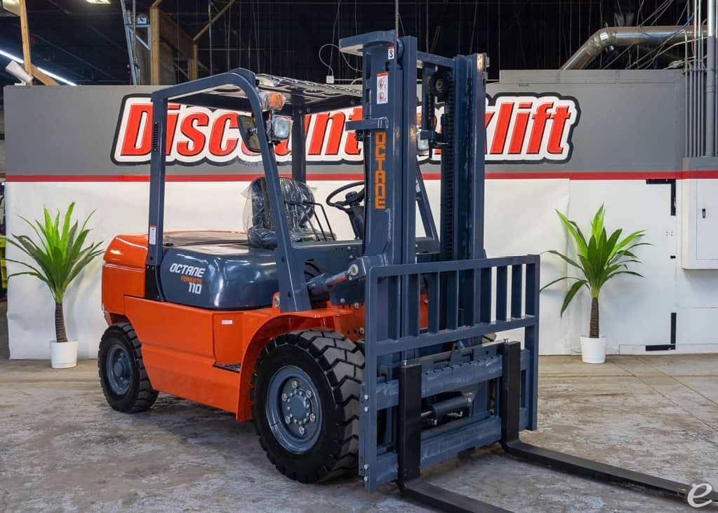 2024 Octane FD50S Pneumatic Tire Forklift - 123Forklift