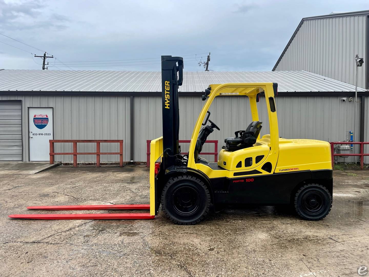 2019 Hyster H100FT Diesel Forklift - 123Forklift