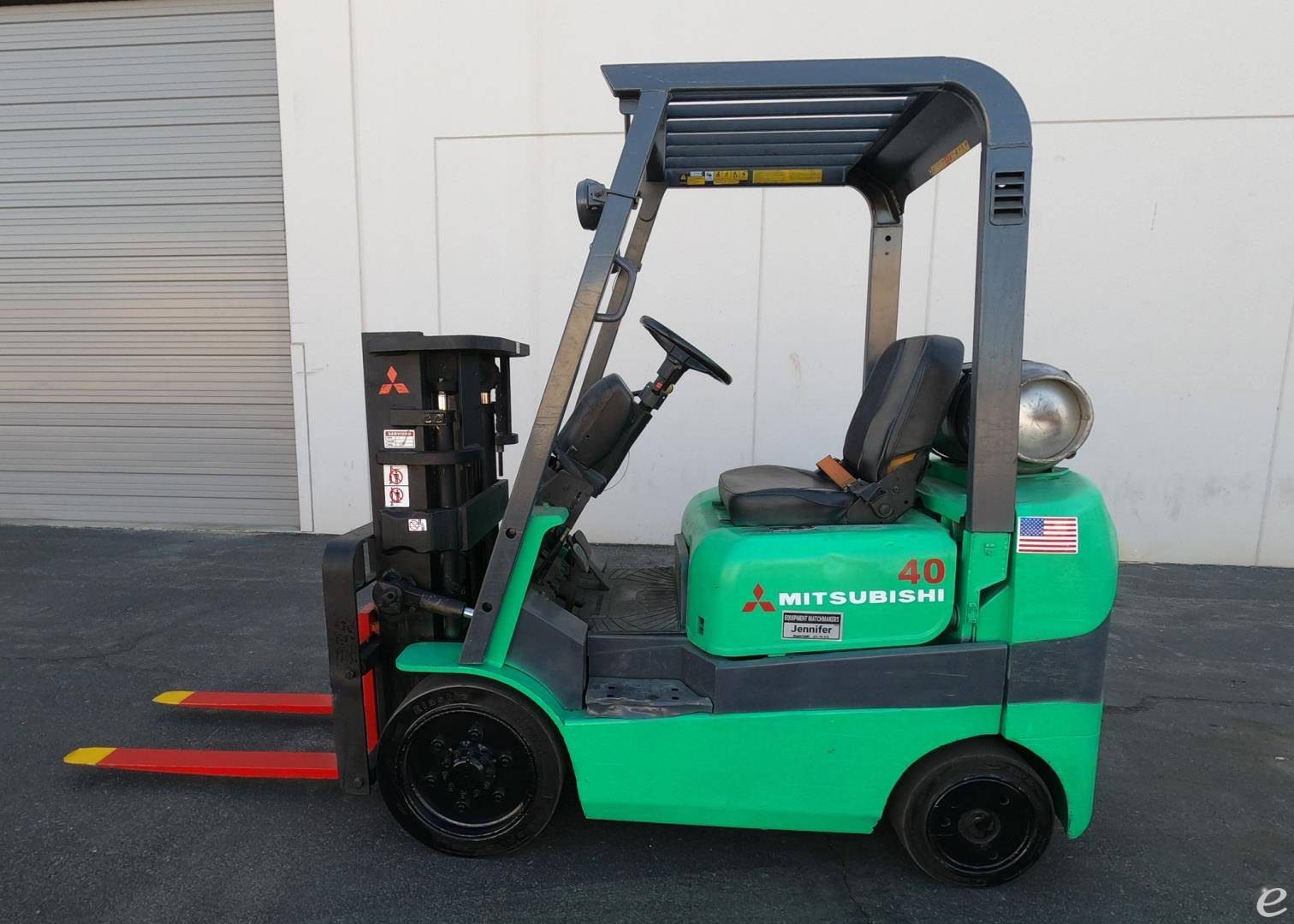 2002 Mitsubishi FGC25K LP Gas Forklift - 123Forklift