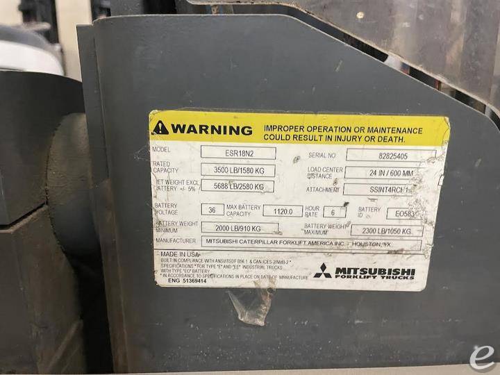 2019 Mitsubishi ESR18N