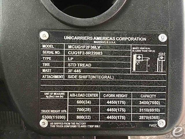2020 Nissan                                             CF80LP LP Gas Forklift - 123Forklift