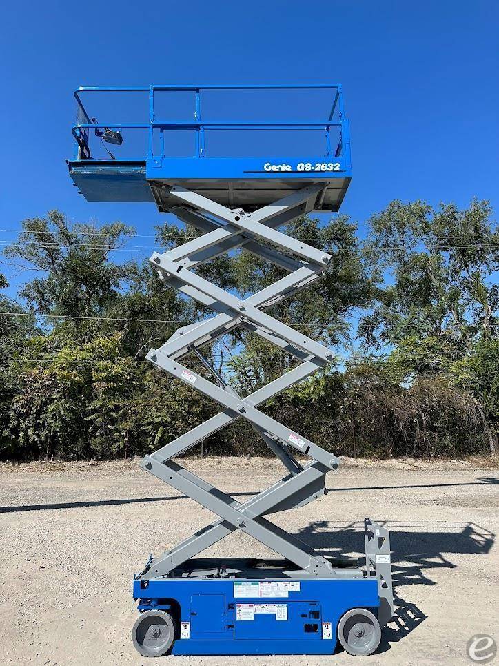 2015 Genie GS2632 Electric Scissor Lift - 123Forklift