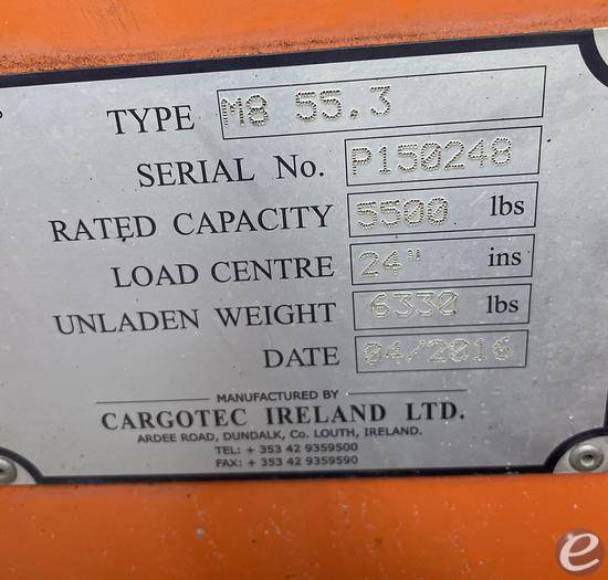 2016 Moffett M8 Diesel Forklift - 123Forklift
