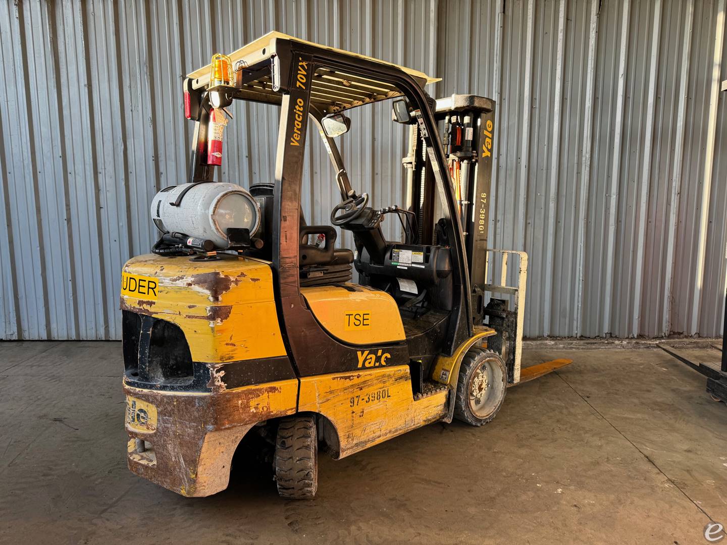 2013 Yale GLC070VXNVRE085 LP Gas Forklift - 123Forklift