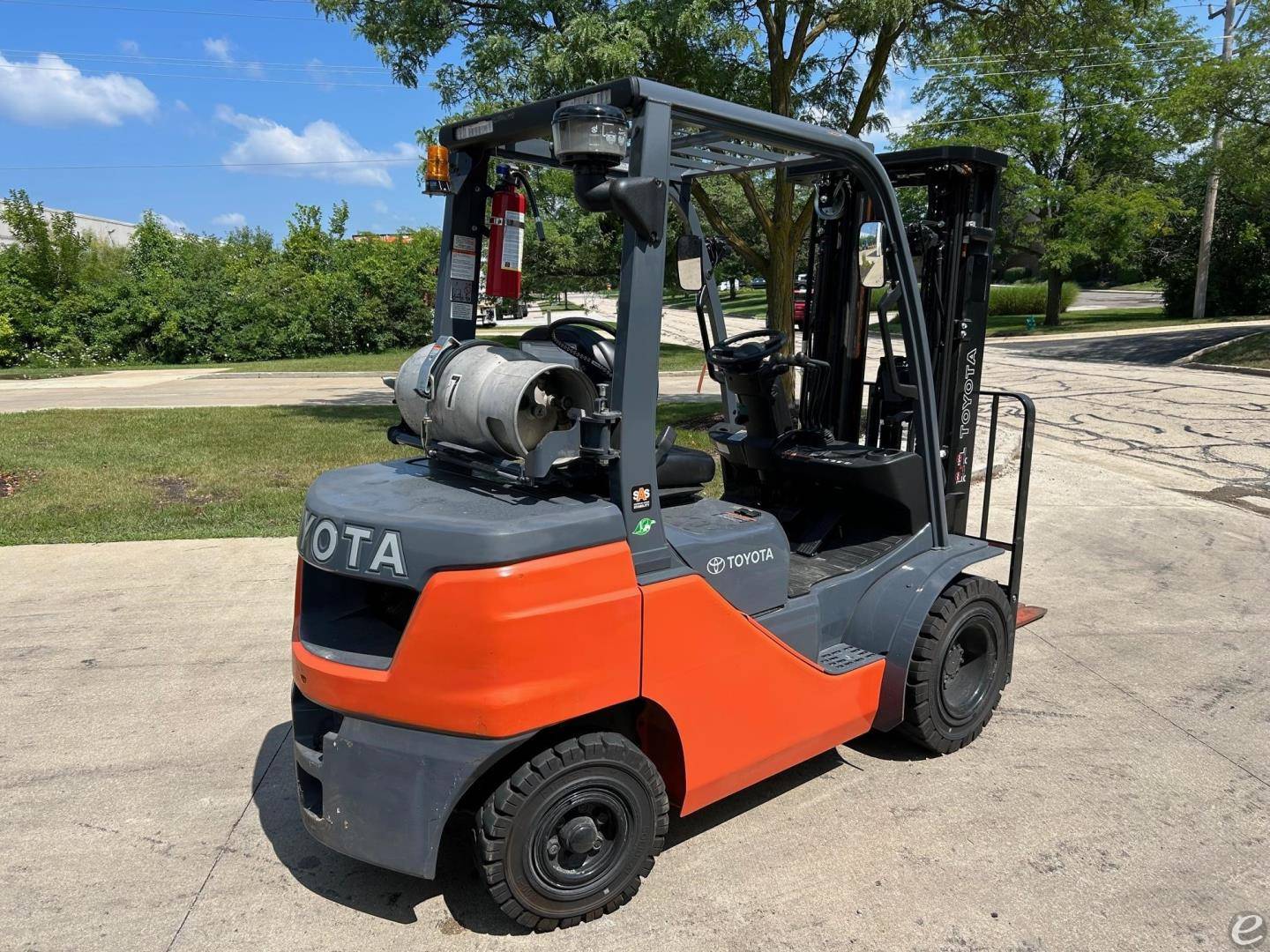 2021 Toyota 8FGU25 LP Gas Forklift - 123Forklift