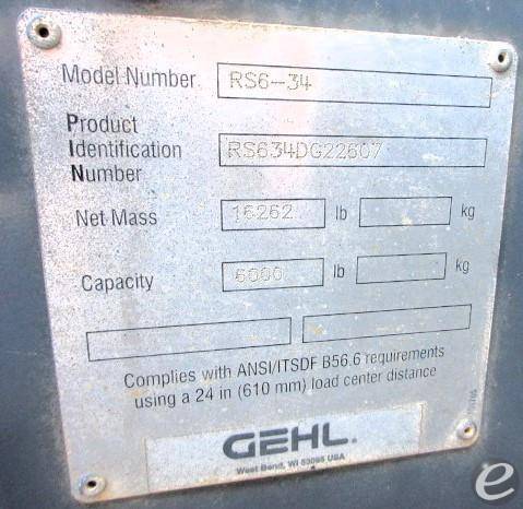 2016 Gehl RS6-34