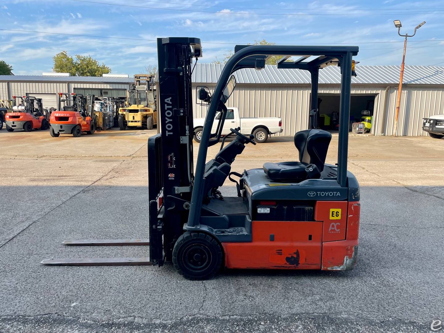 2018 Toyota 8FBE18U Electric Forklift - 123Forklift
