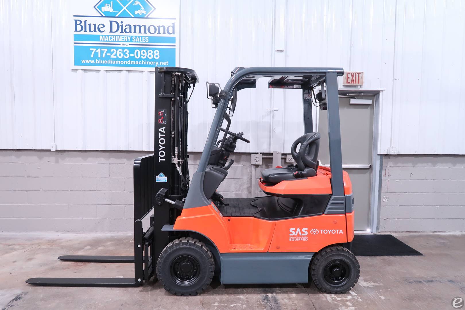 2015 Toyota 7FBH15 Electric Forklift - 123Forklift
