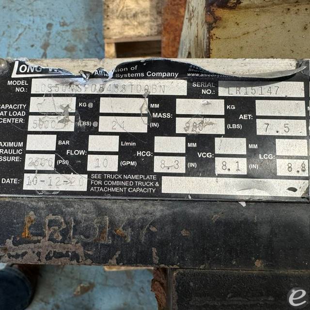 2020 Long Reach LCS50NSFD548STD0BN