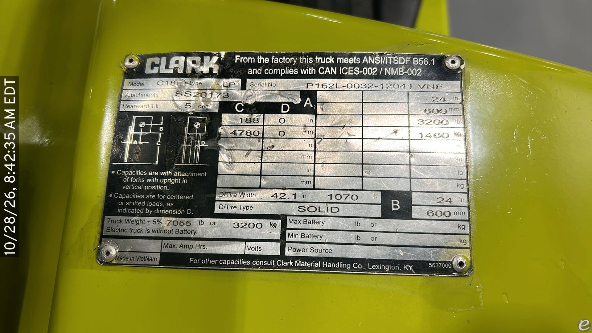 2024 Clark C18