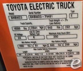 2024 Toyota 8HBW23