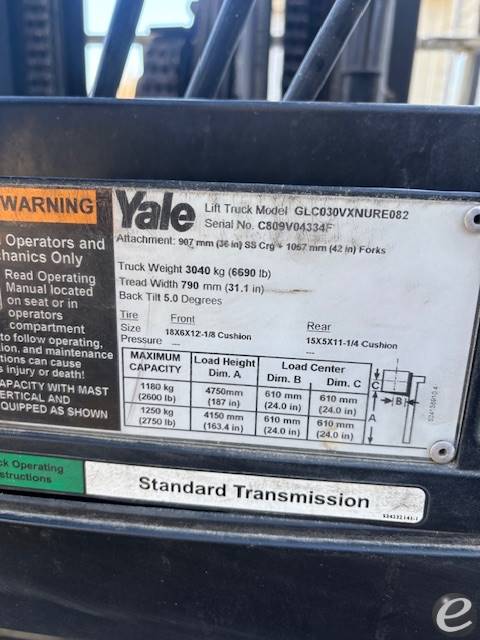 2008 Yale GLC030VX