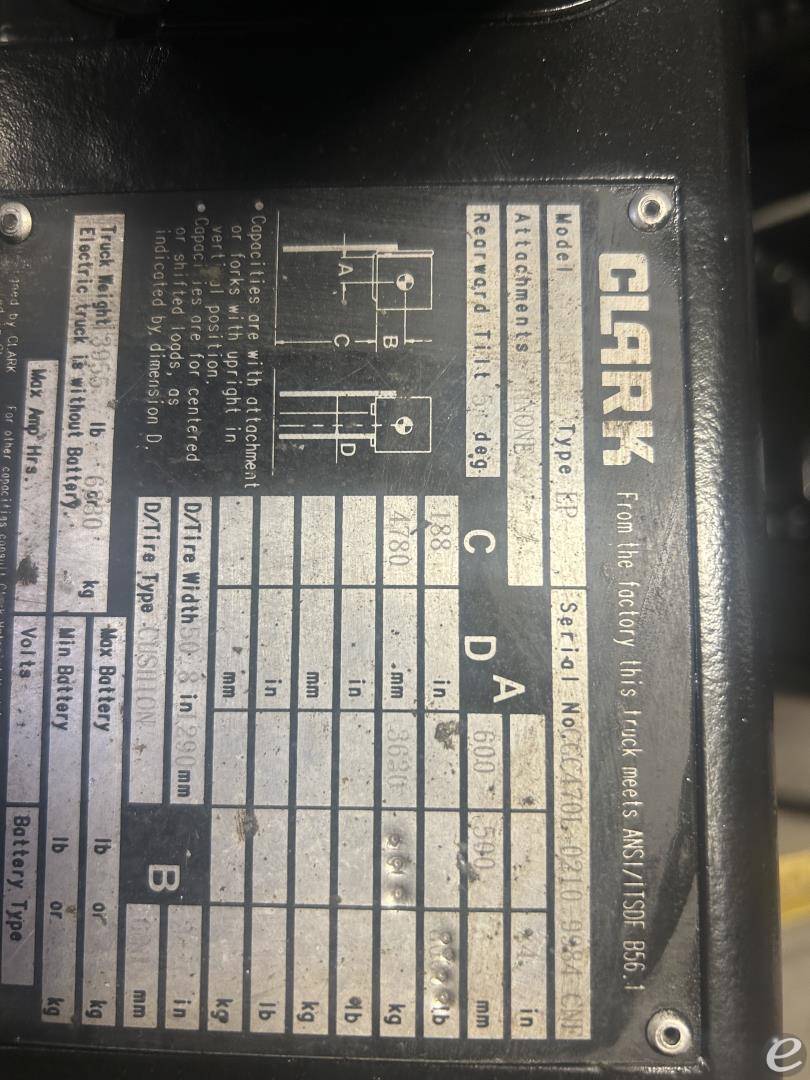 2021 Clark CGC40