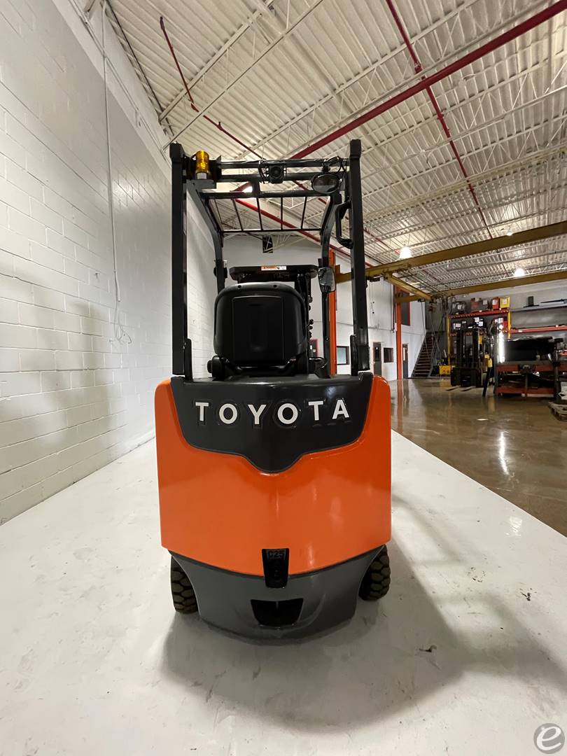 2017 Toyota 8FBCU25 Electric Forklift - 123Forklift