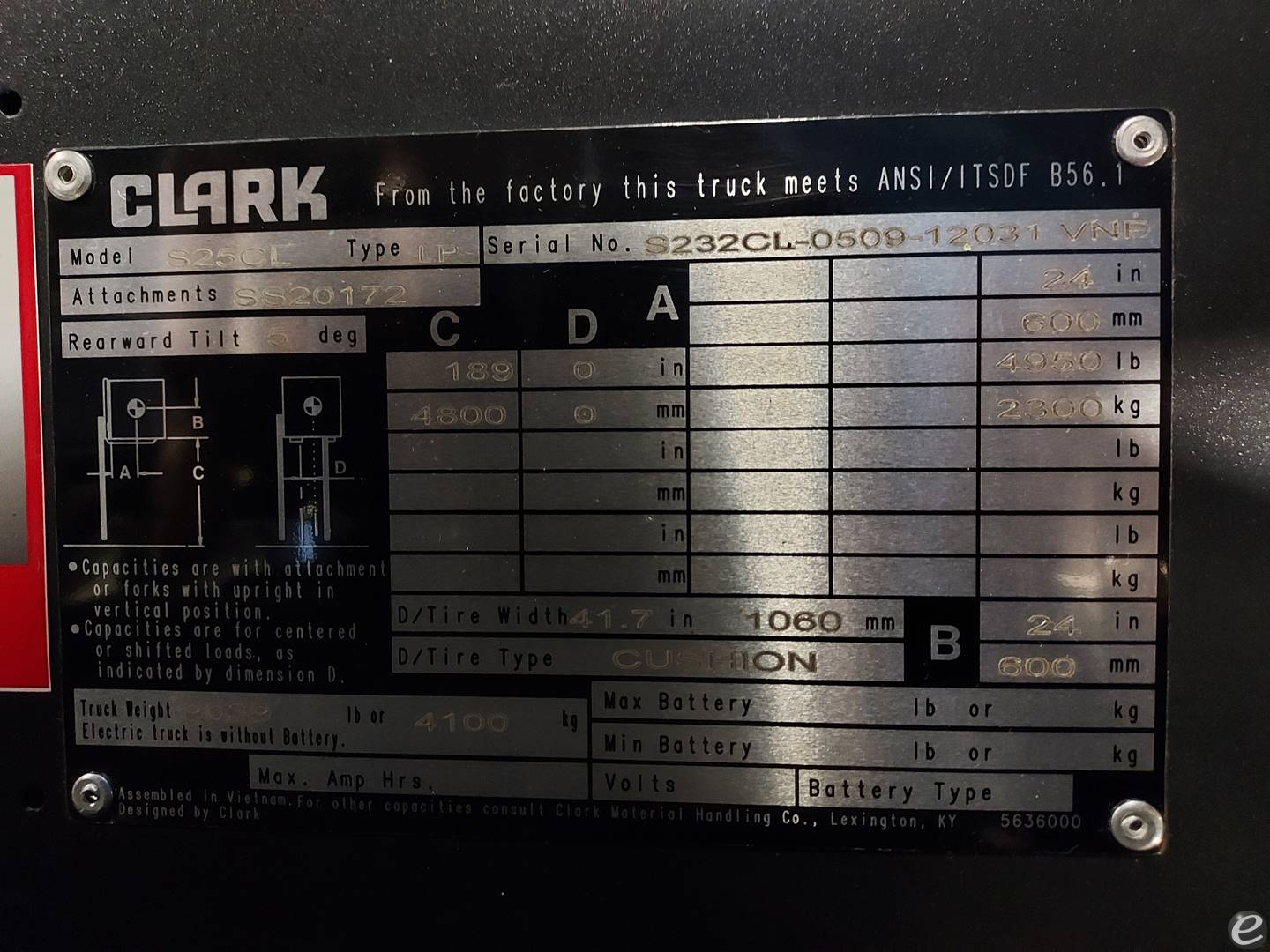 2022 Clark S25C
